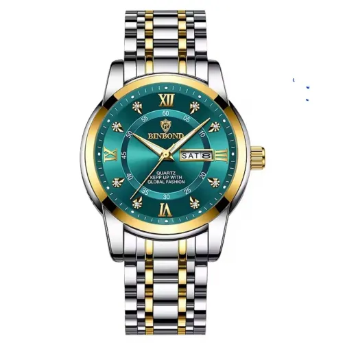 Relógio Masculino Binbond Quartz - Elegância e Estilo