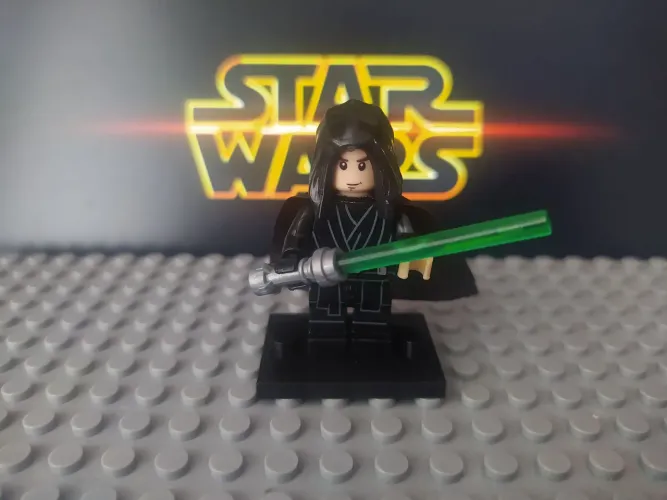 Boneco e Minifigura Jedi Luke Skywalker - Star Wars (blocos de montar tipo LEGO)
