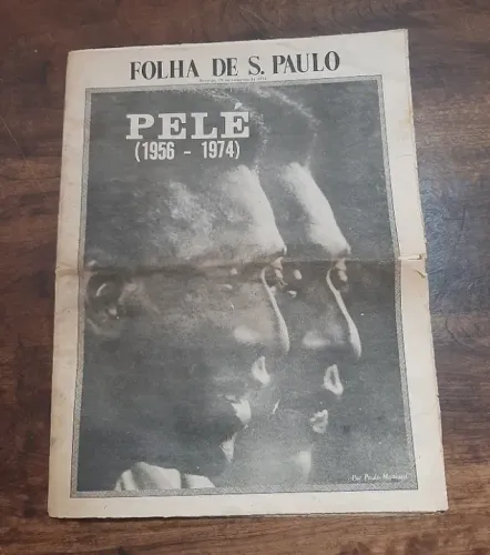 Pelé Folha de São Paulo 1956-1974