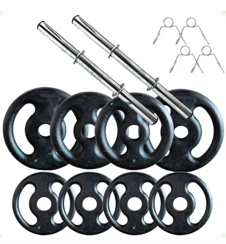 Kit Barra 40cms e anilhas