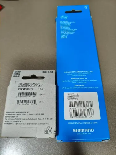 Corrente Ximano 9100 xtr mais Roldanas C Rolamento XT