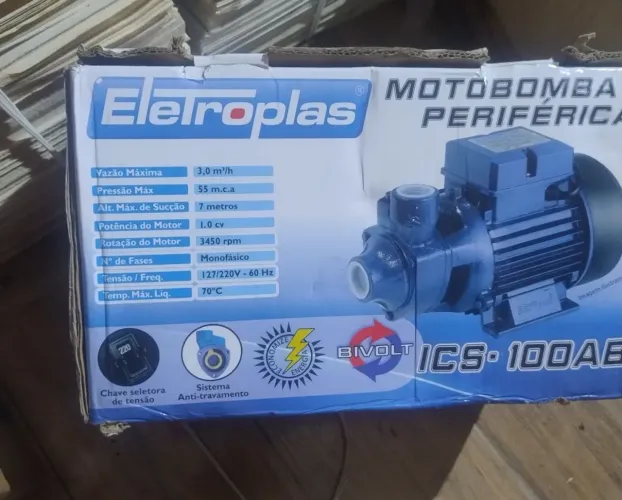 Motobomba Periférica 1 cv