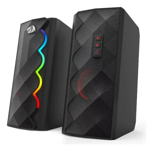 Caixa De Som Gamer Redragon Cipher Rgb Gs522 Cor Preto Usb