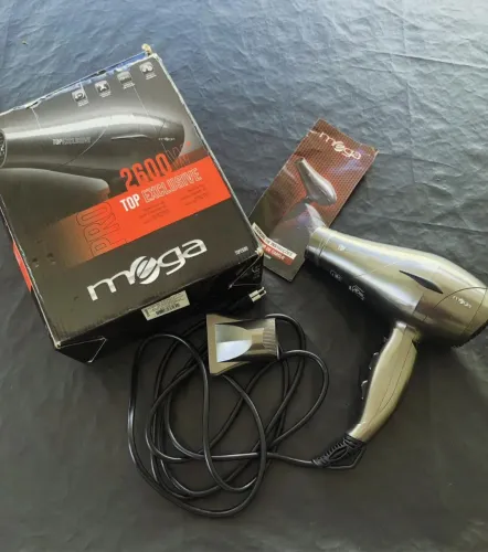 Secador top exclusive pro 2600watts 220v - mega profissional 