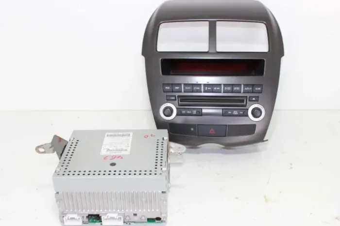Moldura Painel Radio Com Modulo Mitsubishi Asx 8002a927ha