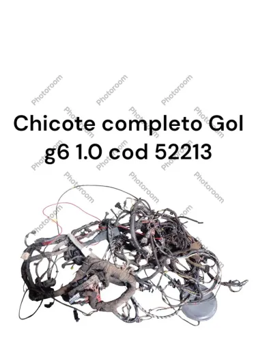 Chicote Completo Gol G6 1.0 - Código 52213