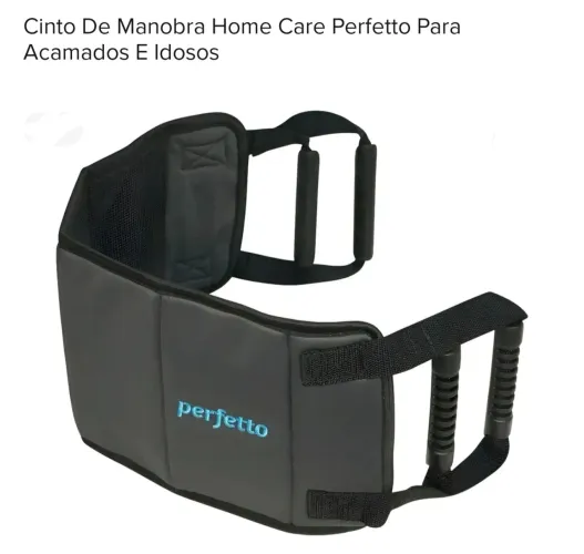 Cinto de Manobra para Paciente Acamado - Idosos ( Hospitalar - Fisioterapia - Home Care)