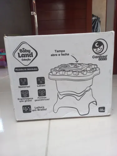 Mesa de atividades Baby Land Cardoso Toys