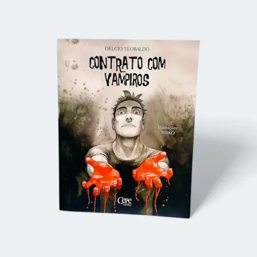 Livro - Contrato com vampiros - Délcio Teobaldo 