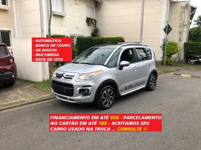 **IMPECÁVEL ** CITROEN AIRCROSS 2012 EXCLUSIVE , AUTOMÁTICA, TODA REVISADA, LAUDO APROVADO