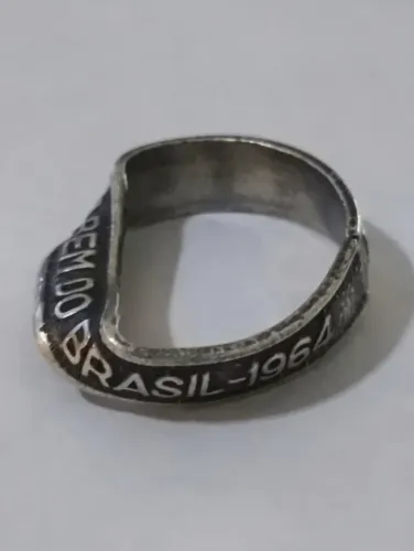 Anel dei ouro brasil 1964 antiguidade raridade