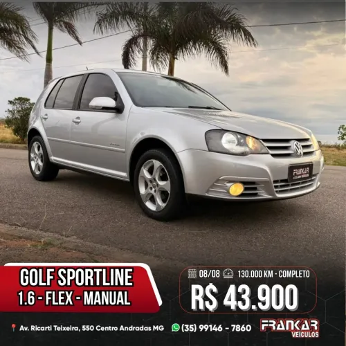 Volkswagen Golf Sportline 1.6 MI Total Flex 8V 4P 2008