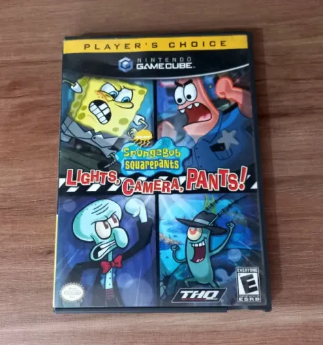 Spongebob Squarepants Lights Camera Pants Original Gamecube