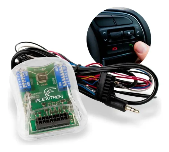 Modulo interface de volante Flextron Fiv Swc universal resistiva. 