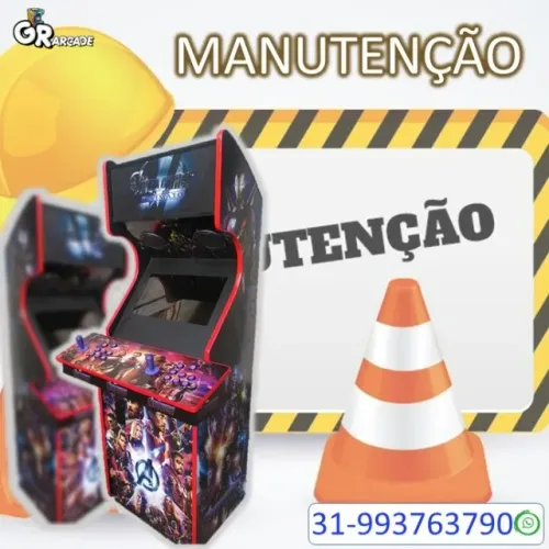 Manutenção Profissional para Brinquedos e Equipamentos | GR Arcade Seu espaço de diversão