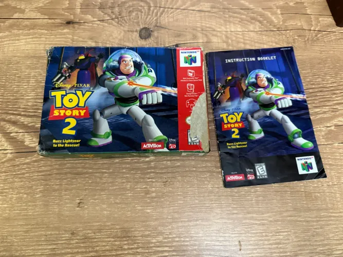 Caixa + Manual Toy Story 2 Nintendo 64