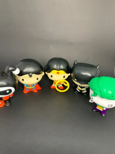 Bonecos Liga da Justiça, brindes do Burger King