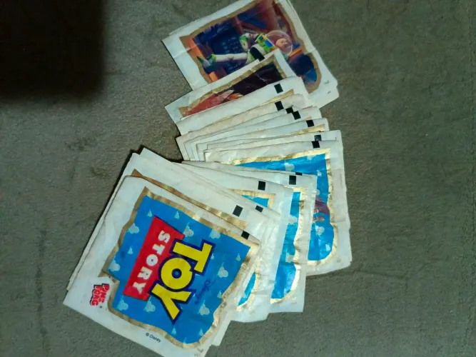 Figurinhas ping pong Toy Story