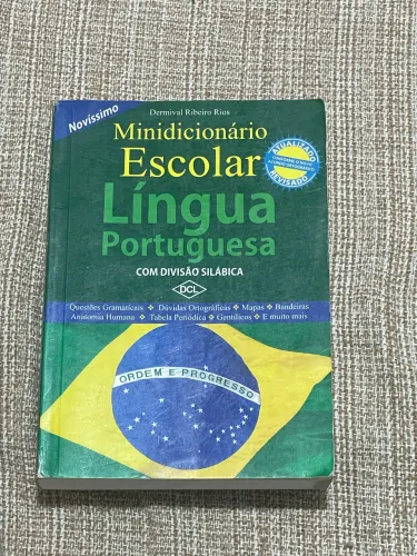 Minidicionário Escolar Língua Portuguesa DCL - NOVO ACORDO ORTOGRÁFICO