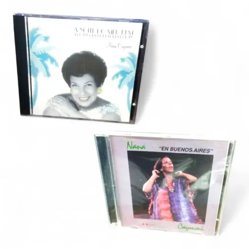 Lote 2 Cds Nana Caymmi (En Buenos Aires + Anjo com mil homens) ?