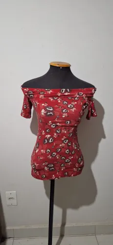 Camisa colcci tomara que caia 