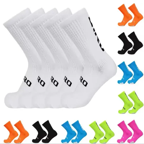 Meias de Ciclismo - Pacote com 5 pares
