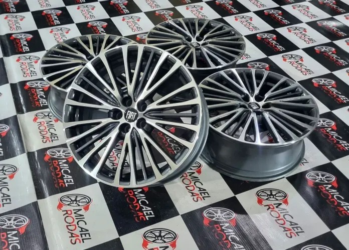 Jogo de Rodas 18 fiat Fastback 5x98 Originais Zeradas Mopar 
