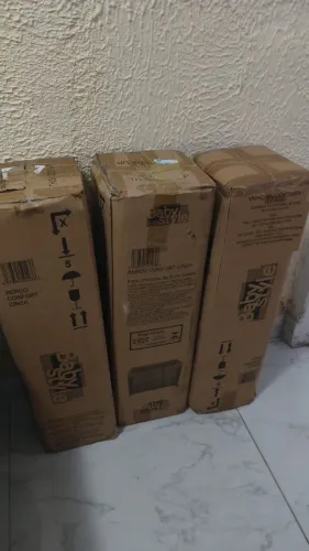 Berço Confort Cinza Baby Style