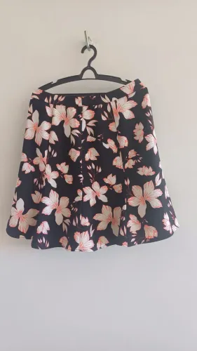 Saia floral rodada