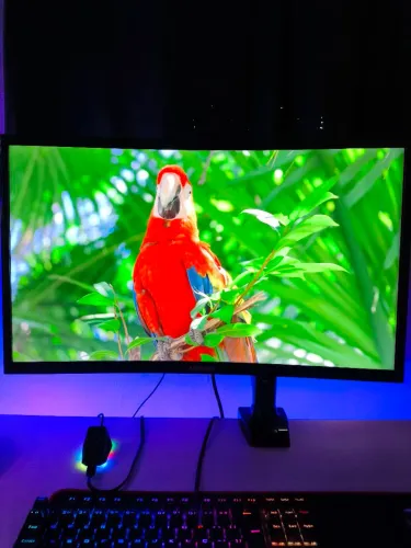 Monitor Samsung Full HD curvo 24 polegadas 