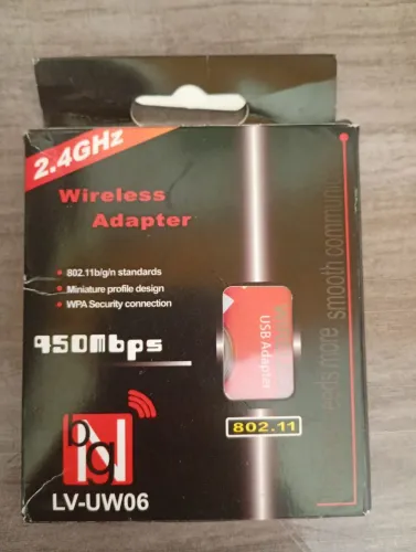 Wireless adapter wi-fi 2.4ghz