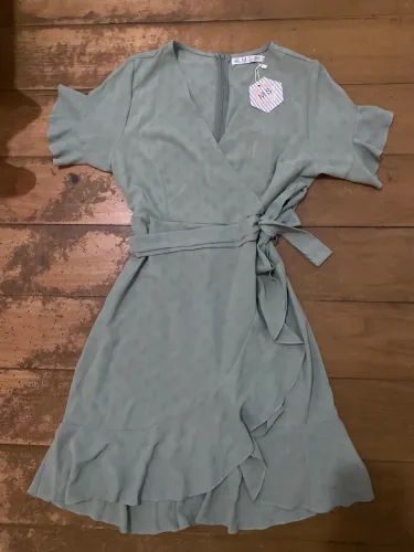 Vestido transpassado - até n42