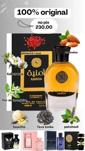 Perfume Amnia Al Wataniah - 100ml