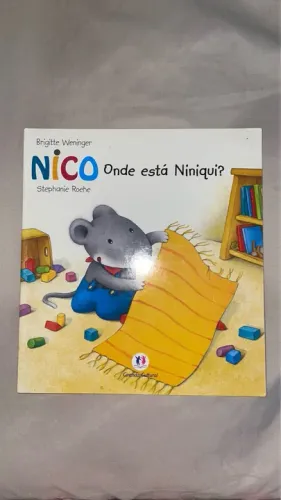 Livro infantil Nico Onde está Niniqui?