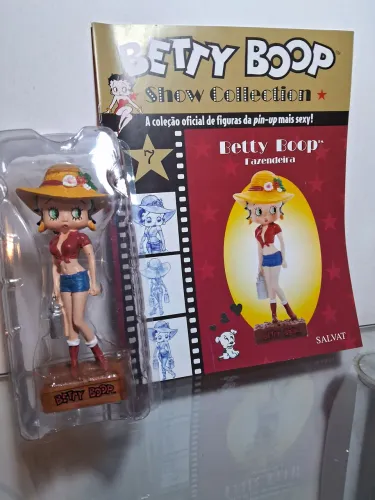 Betty Boop Fazendeira - Figura Colecionável
