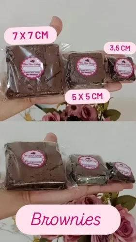 Brownies para festa ou revenda, tênis vários tamanhos.