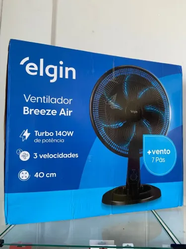 Ventilador Breeze Air Turbo 140W 3 Velocidades 7 Pás 40 Cm Elgin