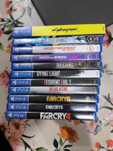 11 Jogos seminovos e originais de Ps4