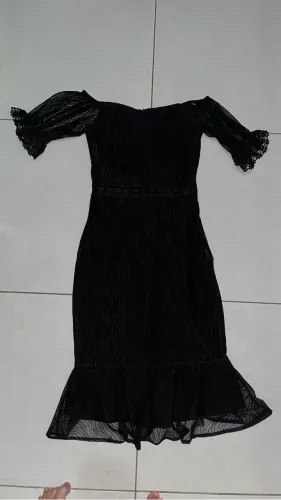Vestido preto elegante
