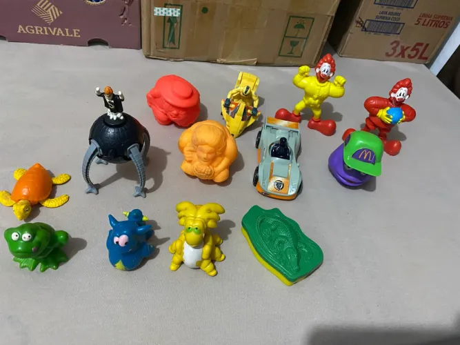 Brinquedos Mc Donalds antigos