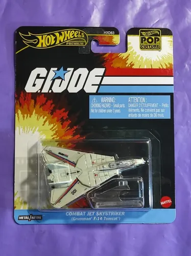 Hot Wheels Combat Jet Skystriker Grumman F-14 Tomcat - G.i. Joe