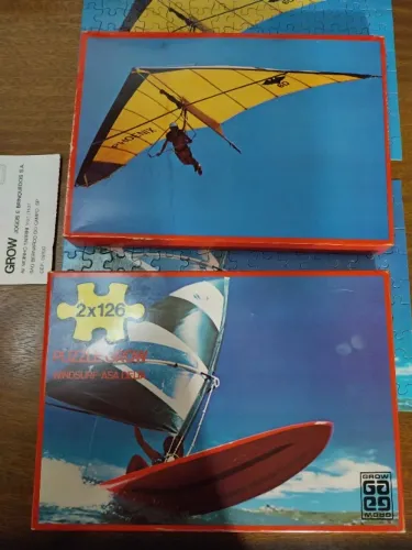 Quebra cabeça Grow windsurf e asa delta