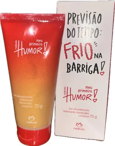 Gel Hidratante Iluminador Meu Primeiro Humor Natura Brilho Floral