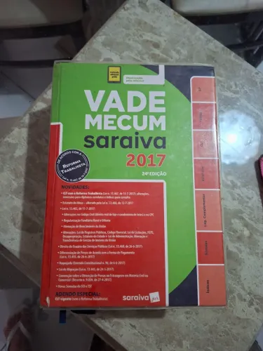 Vade Mecum Saraiva 2017 - 24ª Edição