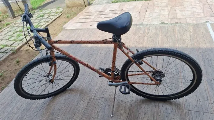 Bicicleta Caloi ATN anos 80 aros Araya Japan 890,00 somos loja - 3012