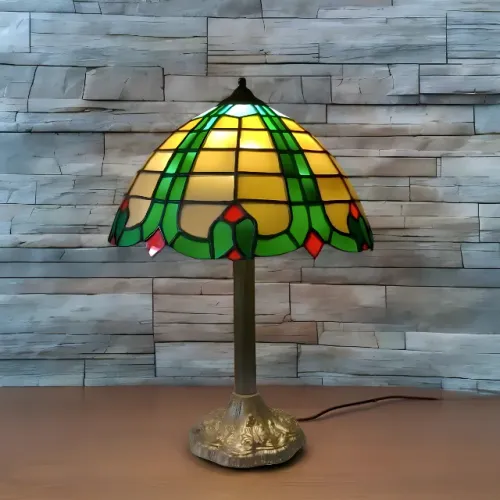 Abajur Tiffany Art Nouveau Único Iluminação Sofisticada - Valores no Link da Descrição