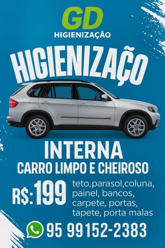 Higienização de veículos