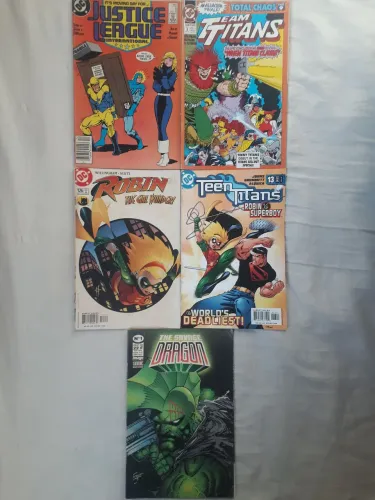 Lote HQs Importadas DC Comics e Image Comics