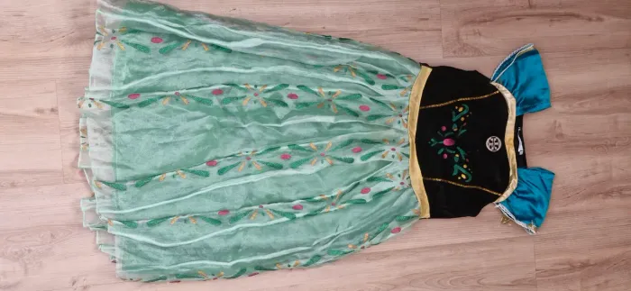 Vestido Frozen Anna Tam 10/12