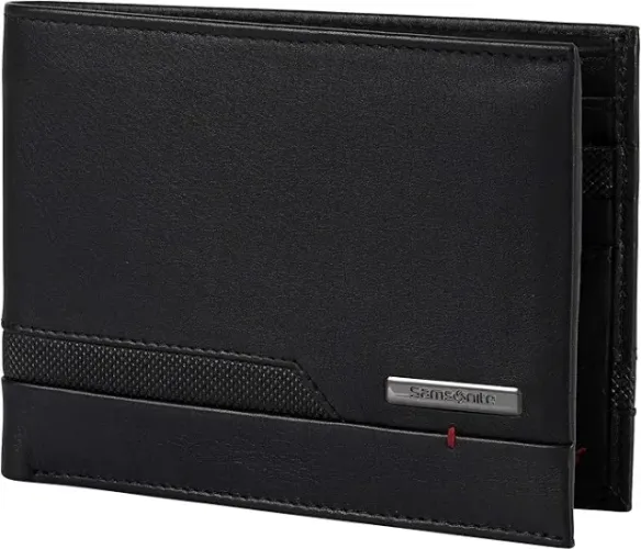 CARTEIRA SAMSONITE PRO DLX 4S SGL BILLFOLD 8CC PRETA